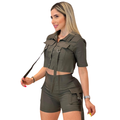 Conjunto 2 piezas chaleco y Short - Añade sofisticación y estilo a tu armario