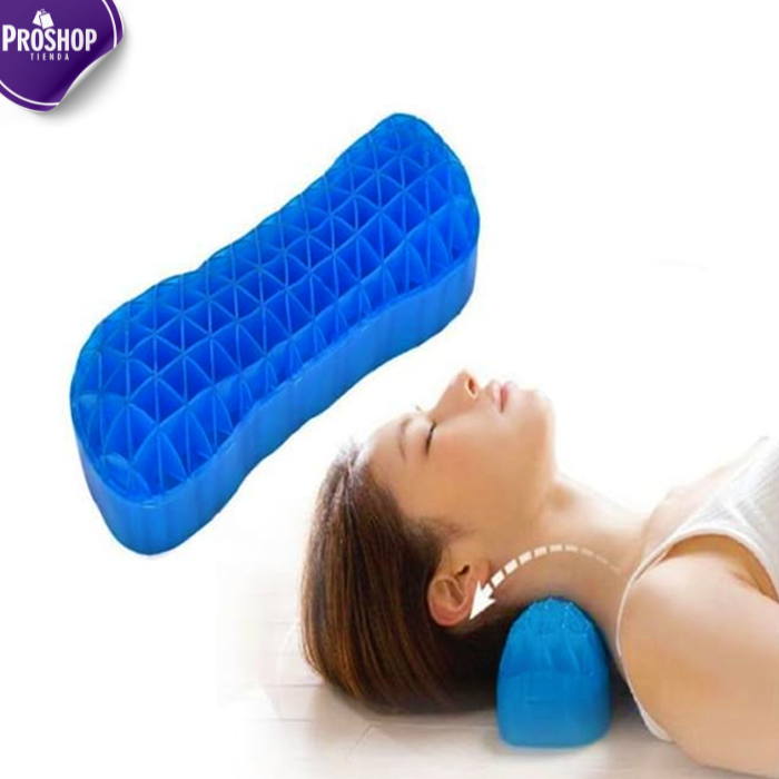 Cojin Gel Silicona Cuello Cervical Funda - Disfruta de comodidad y soporte superior