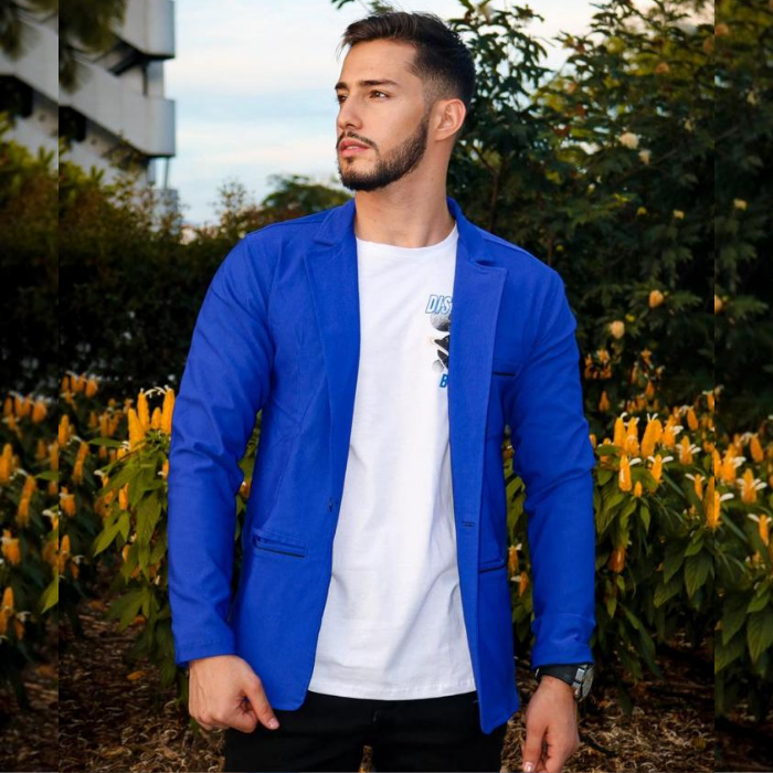 BLAZER SLIM DE CABALLERO - Estilo y Sofisticación en Cada Detalle
