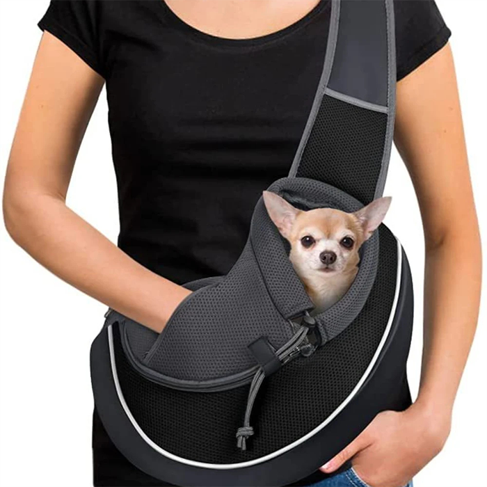 Canguro Bolso Cargador Mascotas Perros - Comodidad y Práctica para Ti y Tu Compañero Peludo