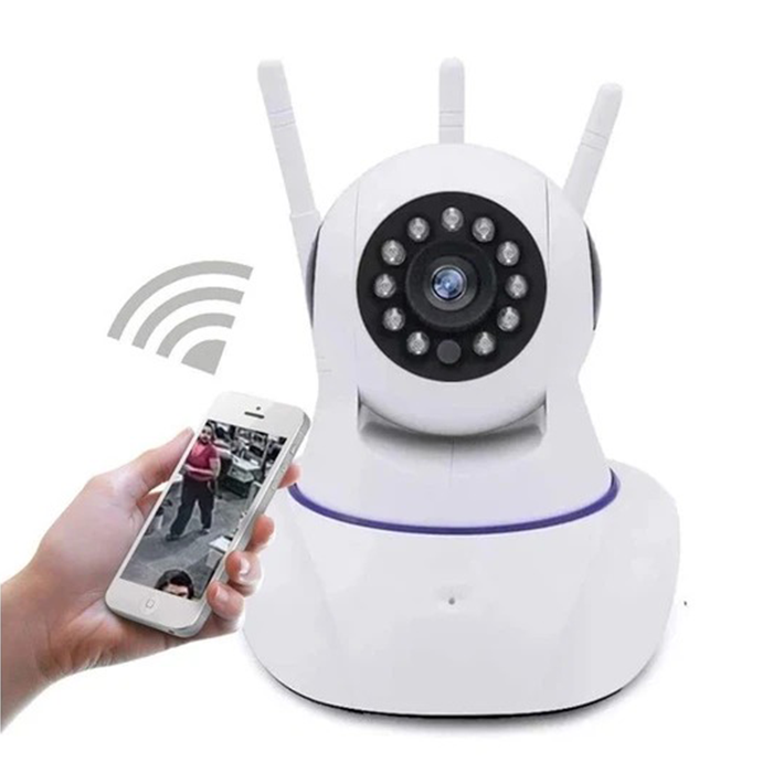 Cámara Tres Antenas Wifi 380Pro Robotic - Seguridad Inteligente a Tu Alcance