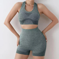 Conjunto Deportivo Short + Top - Fitness - ¡Comodidad, estilo y rendimiento en un solo conjunto!