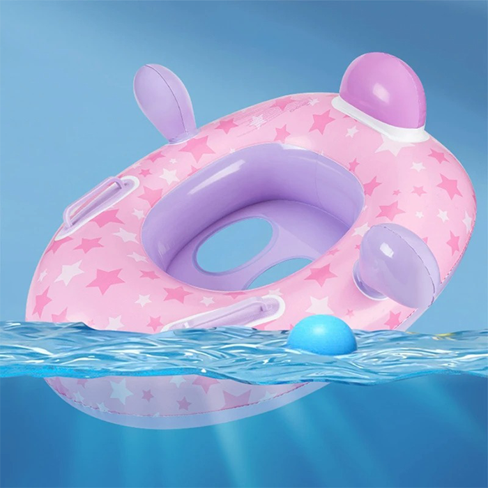 Flotador Bebés Camaleon Techo Niño Niña - Forma de Unicornio Rosa