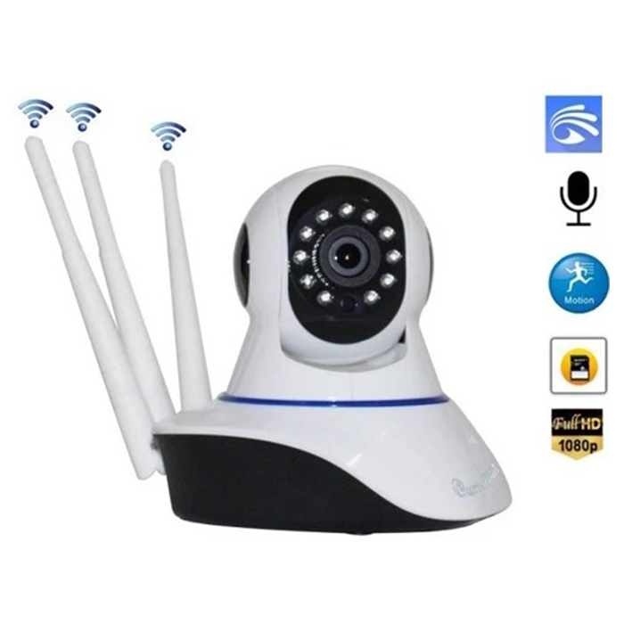 Cámara Tres Antenas Wifi 380Pro Robotic - Seguridad Inteligente a Tu Alcance