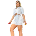 Conjunto 2 piezas chaleco y Short - Añade sofisticación y estilo a tu armario