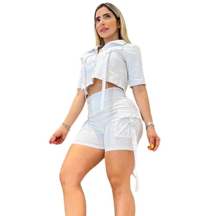 Conjunto 2 piezas chaleco y Short - Añade sofisticación y estilo a tu armario